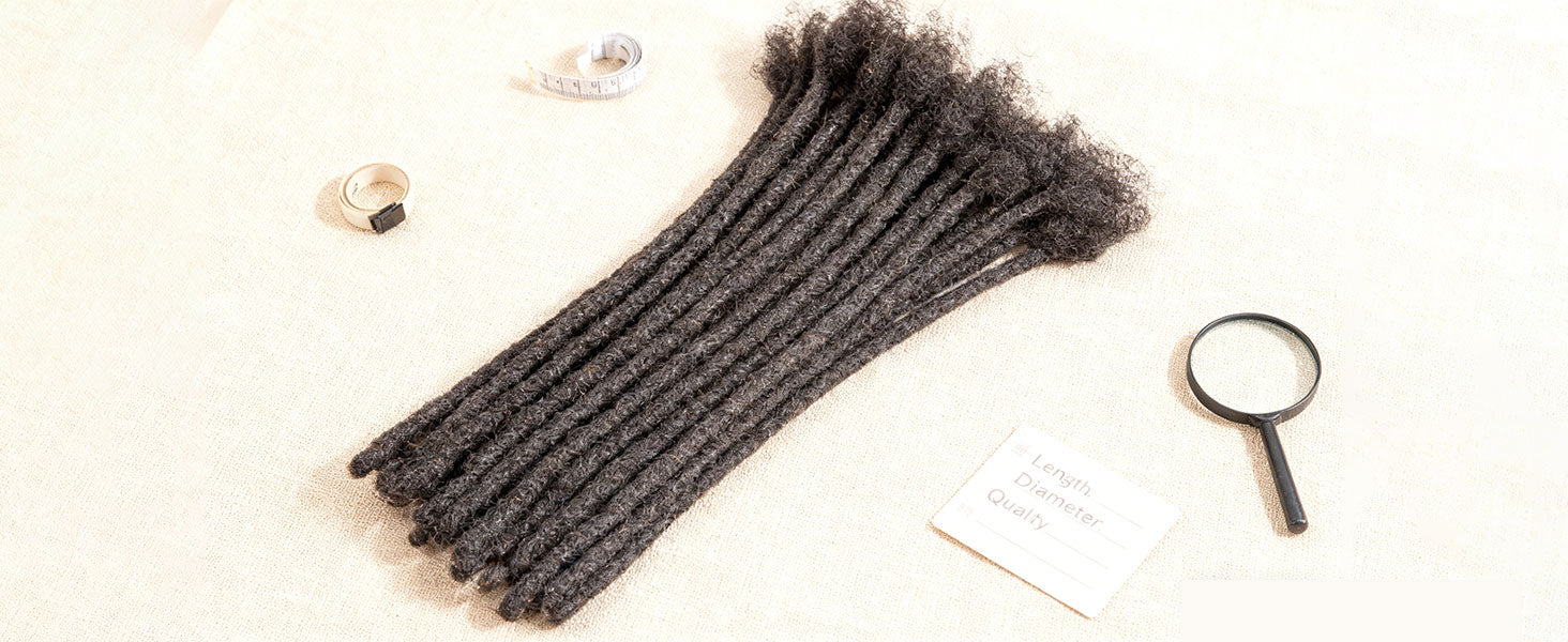 How to Choose and Quality-Check Your Human Hair Loc Extensions