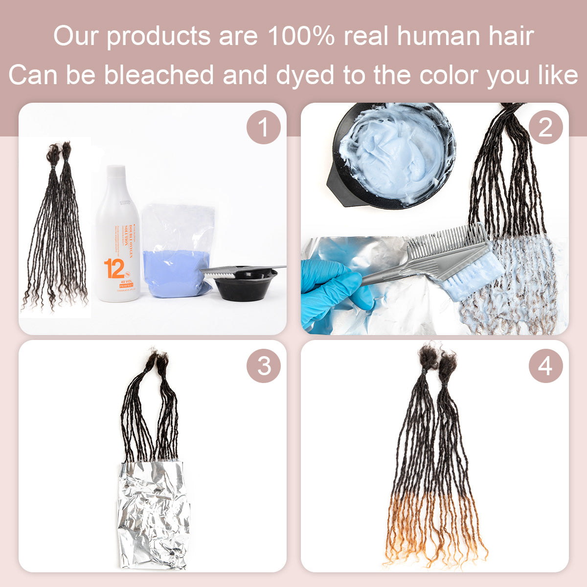 #Bug Interlocking Sisterlocks Curly Tips 100% Real Micro Locs Extesnions Human Hair, Full Handmade Sister Locs