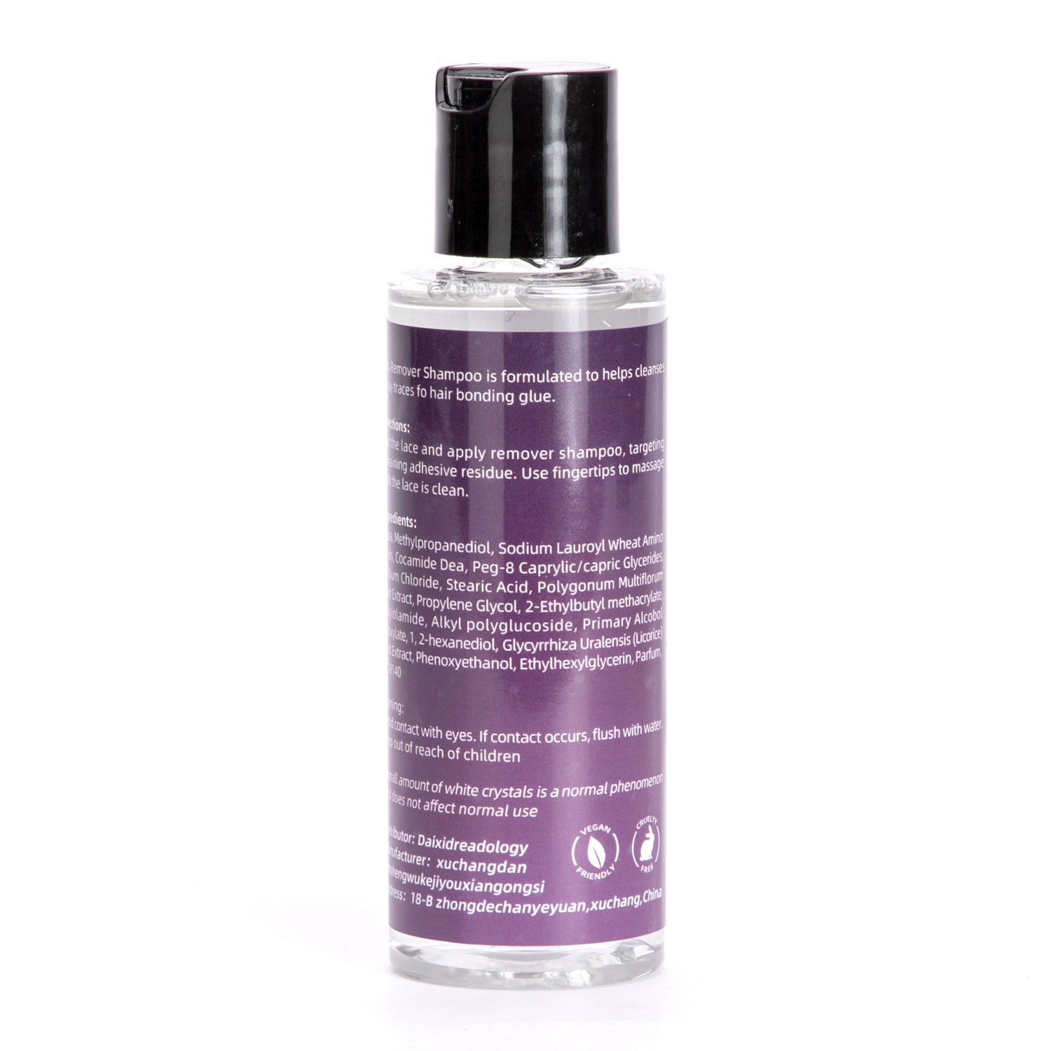 Daixi Glue Residue Remover Shampoo, for All Residue of Hair Bonding Glue Highly Effective Quick Removal