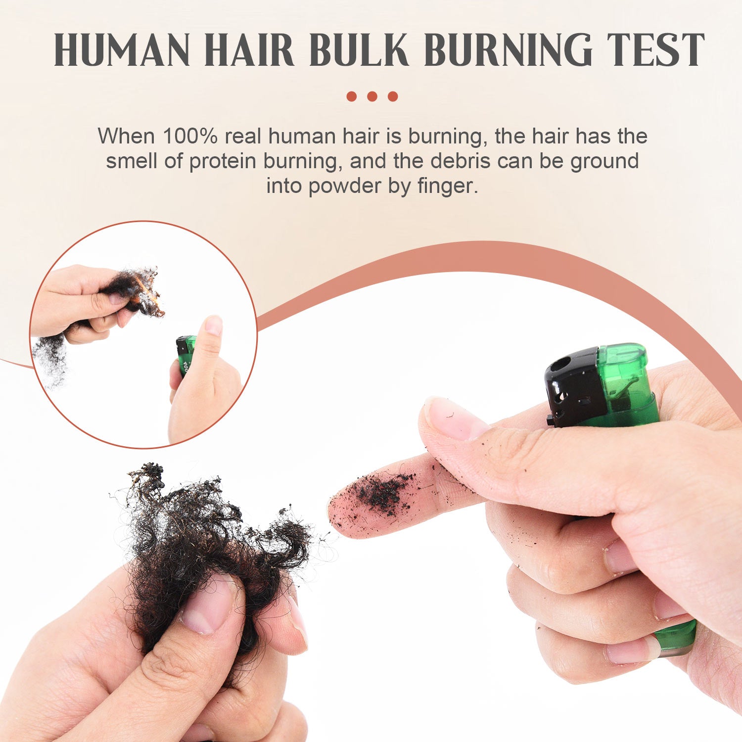 Human Hair Loc Extensions with Curly Ends, Full Handmade Whole Long Hair Production