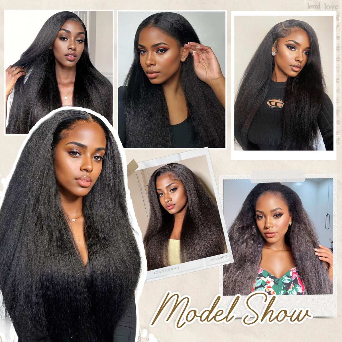 Kinky Straight Crochet Hair for Braids, Twists, Feather Crochet Human Hair Extension