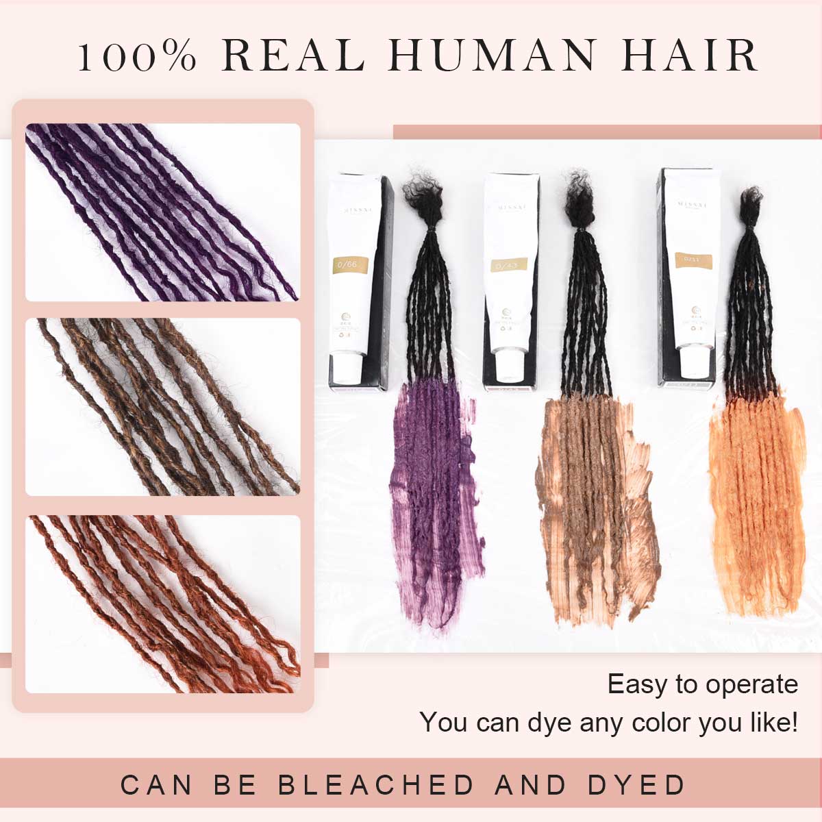 Interlocking Sisterlocks Curly Tips 100% Real Micro Locs Extesnions Human Hair, Full Handmade Natural Black