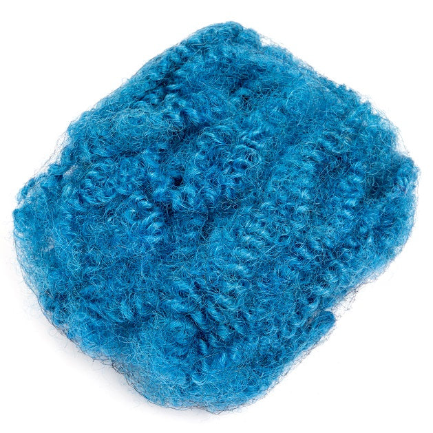 Colorful 4C Afro Kinky Human Hair Bulk for Dreadlocks, Repair Extensions 6 Inch