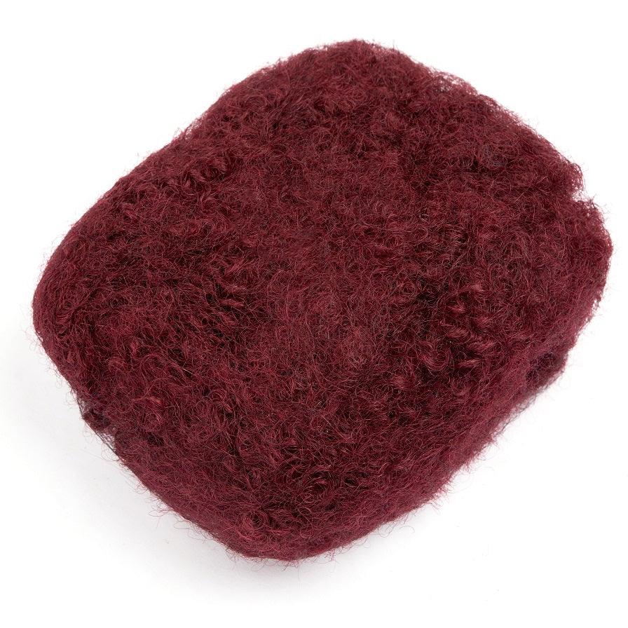 Colorful 4C Afro Kinky Human Hair Bulk for Dreadlocks, Repair Extensions 6 Inch