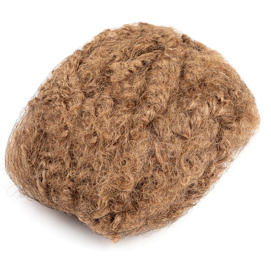 Colorful 4C Afro Kinky Human Hair Bulk for Dreadlocks, Repair Extensions 6 Inch