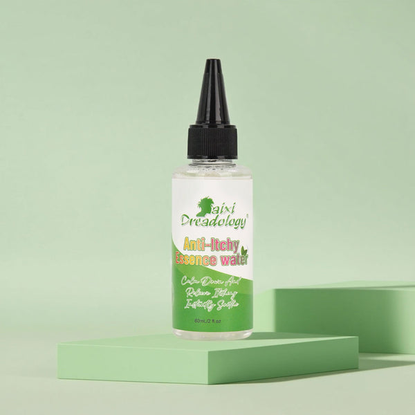 Daixi HAIR & SCALP OIL for All Hair Types, Anti-ltchy Essence water - Daixi Dreadology Anti-Itchy Scalp Oil Essence Water 60mL, relieves itching.