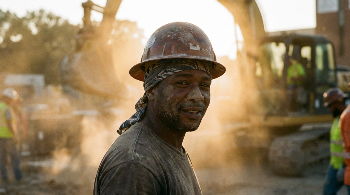 Preventing Dust Buildup in Locs for Construction and Outdoor Workers