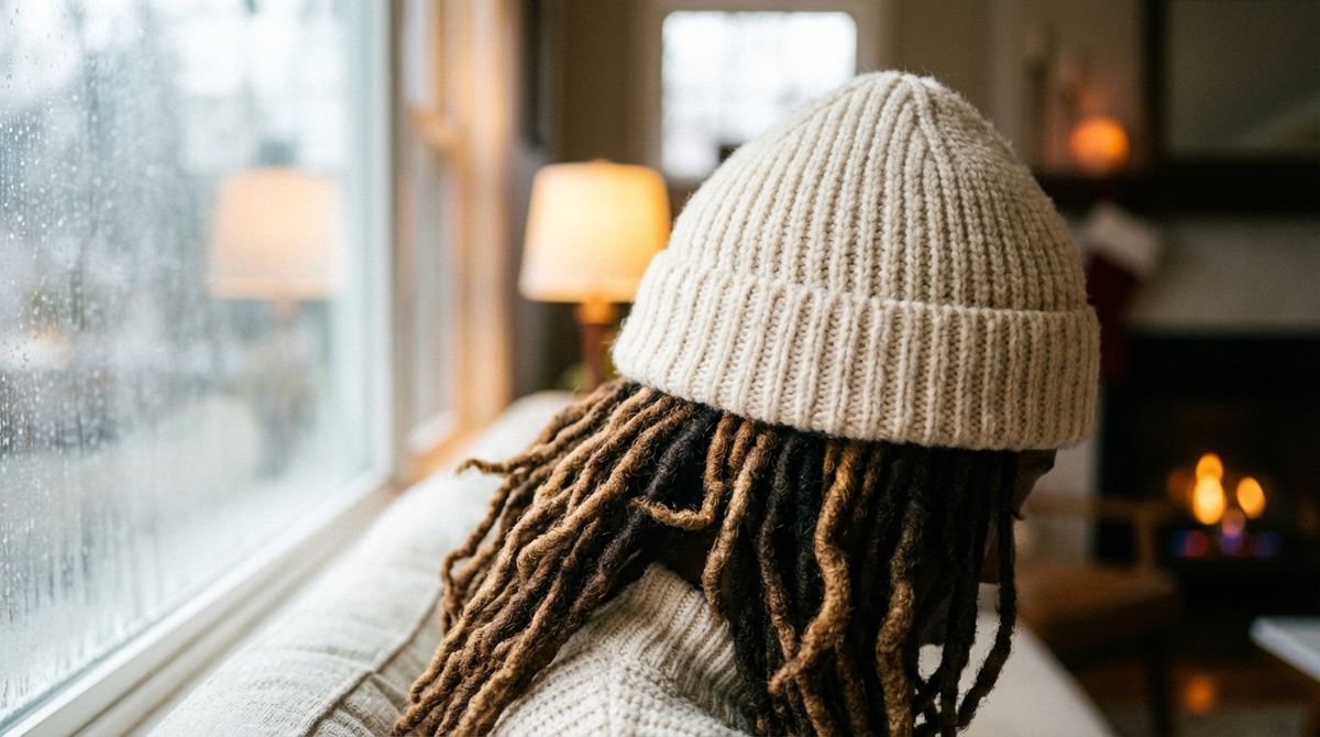 Winter Loc Care: Preventing Friction and Static from Wool Hats