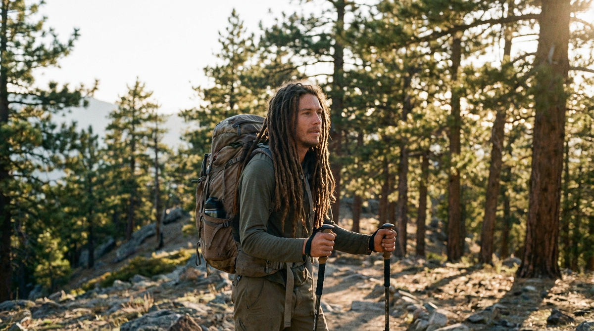 Hiking Without Showers: Maintaining Loc Hygiene on the Trail