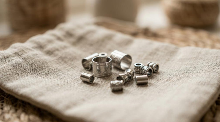 Choosing Loc Jewelry: Which Metals Won’t Corrode or Damage Human Hair?