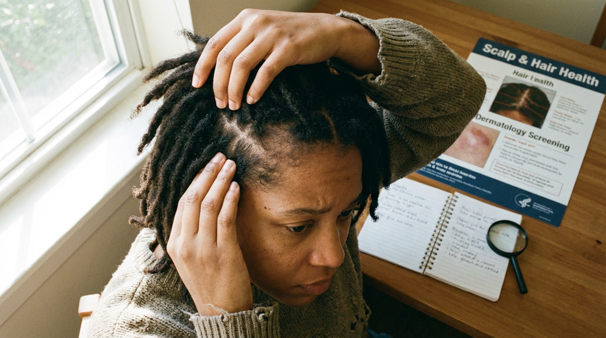 Traction Alopecia Warning: Signs Your Locs Are Damaging Your Hair Follicles