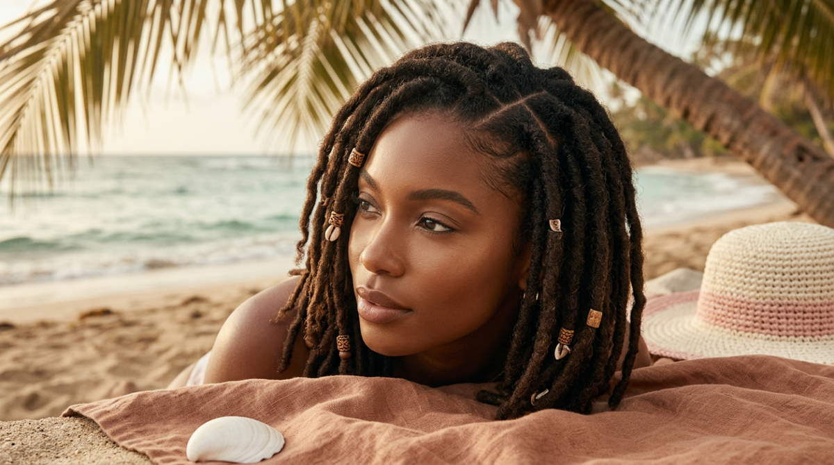 Why Locs Need Extra Sunscreen Spray During Beach Vacations