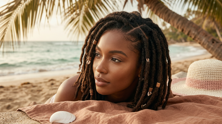 Why Locs Need Extra Sunscreen Spray During Beach Vacations