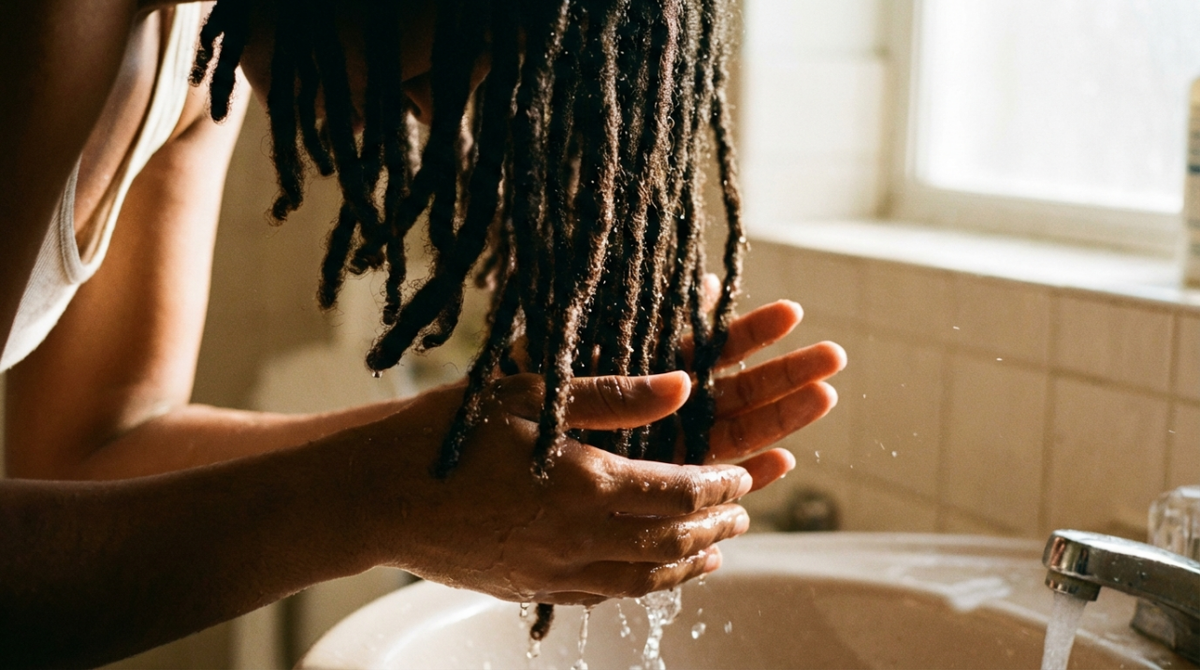 Loc Washing 101: How to Completely Rinse Shampoo Residue from Inside Locs