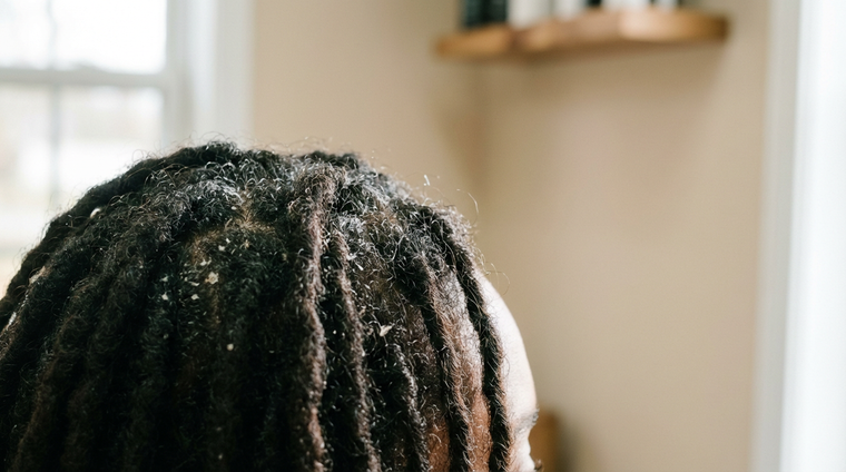 The Science of White Build-Up: Why Cheap Gels Ruin Locs and What to Use Instead