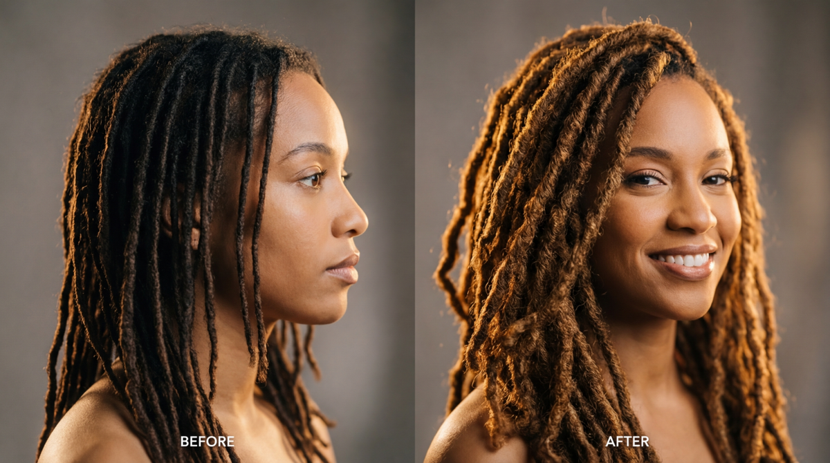 Adding Instant Volume to Your Locs with Hair Pieces (No Cutting Required)