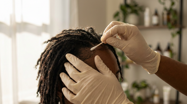 Safely Removing Toupee Adhesive Residue From Loc Installs Without Damaging Natural Hair