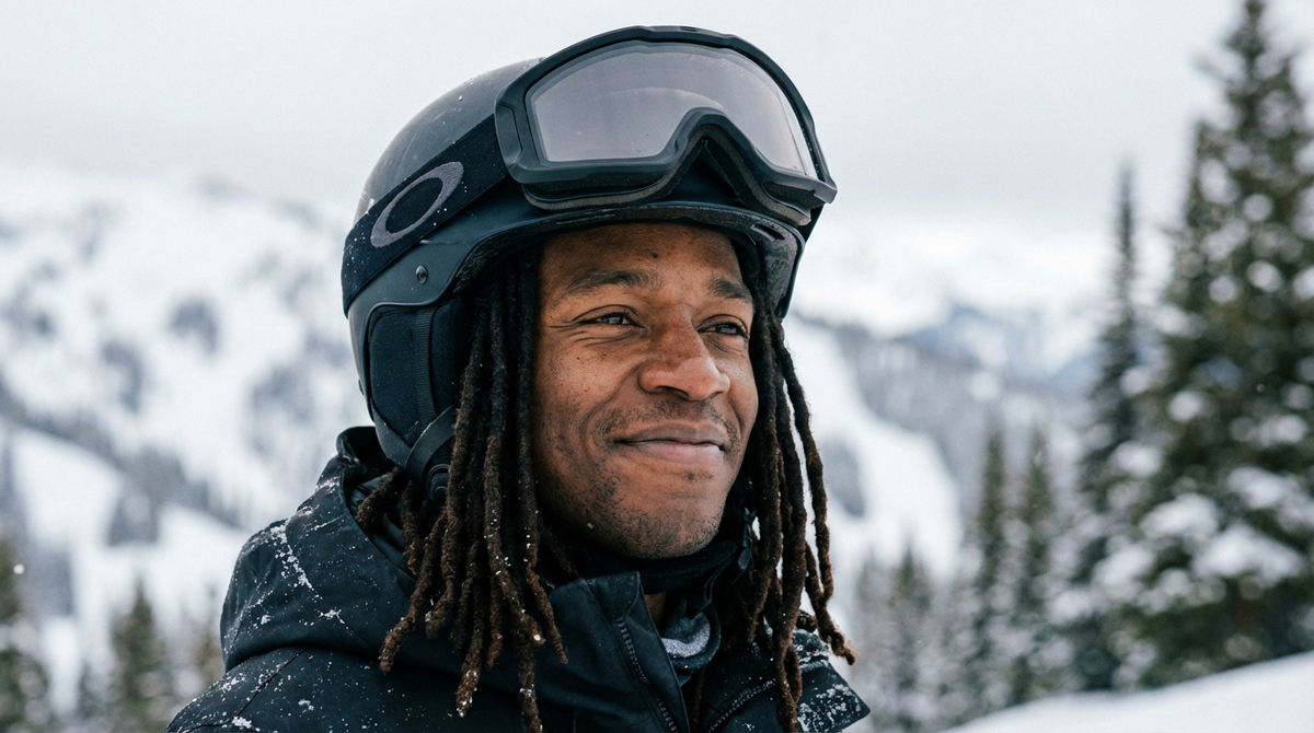 How Skiers With Locs Can Wear a Helmet Without Damaging Their Parts