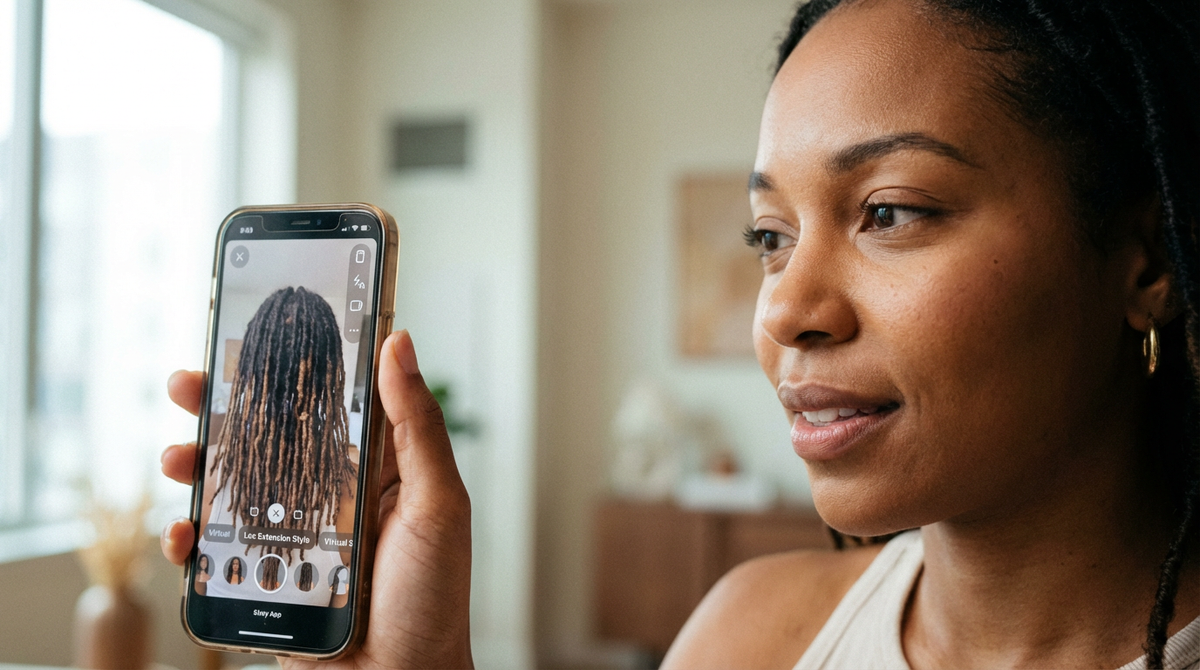 Tech-Driven Styles: Using AI Tools to Preview Loc Extensions on Your Face Shape