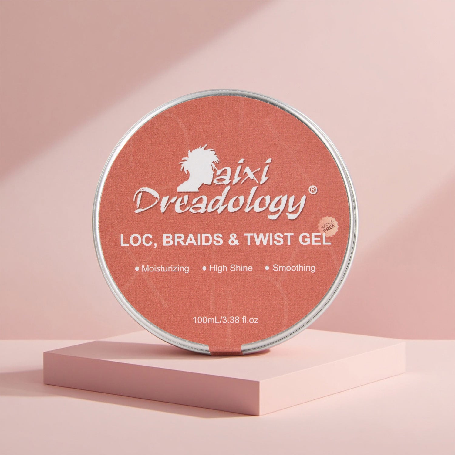 Daixidreadology LOC, BRAIDS & TWIST GEL，Edge No Flake Extra Hold High Shine Braiding Gel & Edge Control Long Lasting for Locks, Cornrows Smooths & Tames Frizz