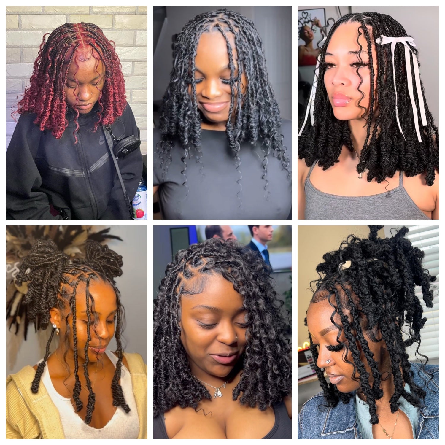 0.6 cm Human Hair Dreadlocks with Twist Ends Boho locs Human Hair Handmade Dreadlock Extensions Natural Black Color