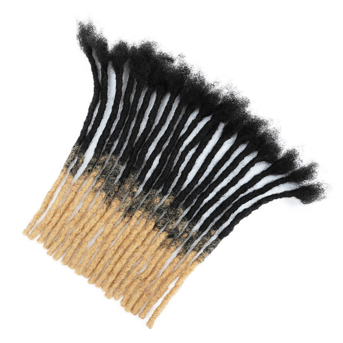 Fusion Locs 100％ Human Hair Loc Extensions, Air Locs Lighter and Softer, 0.6cm Thickness