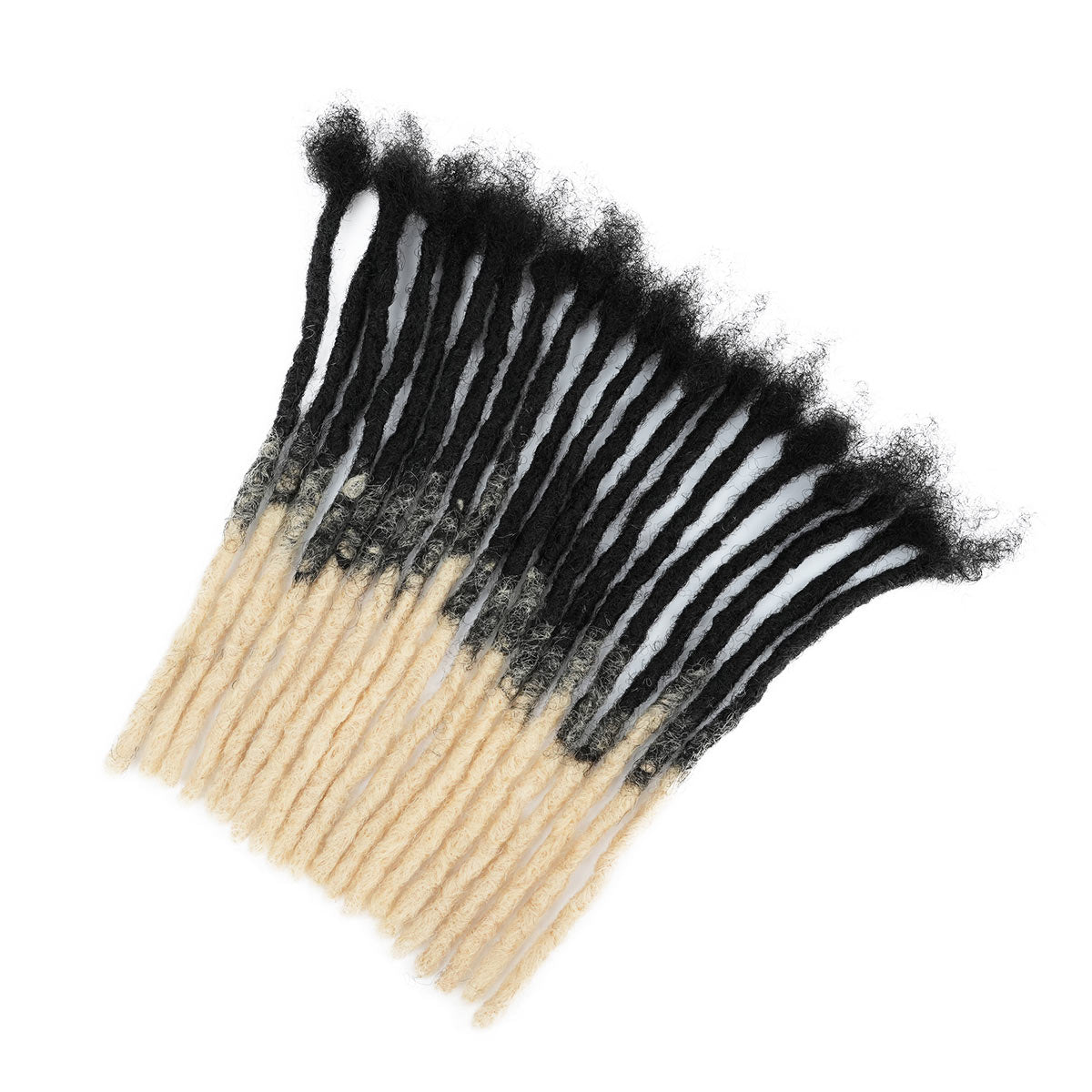 Fusion Locs 100％ Human Hair Loc Extensions, Air Locs Lighter and Softer, 0.6cm Thickness